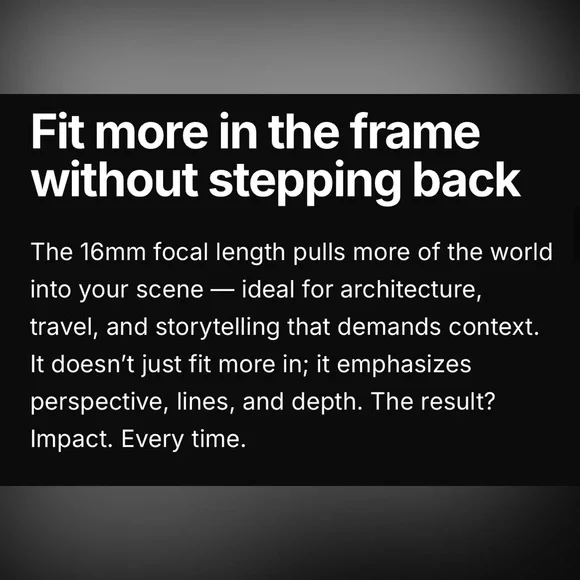 Shiftcam 16mm Wide Angle Lens - Picture 9 of 13